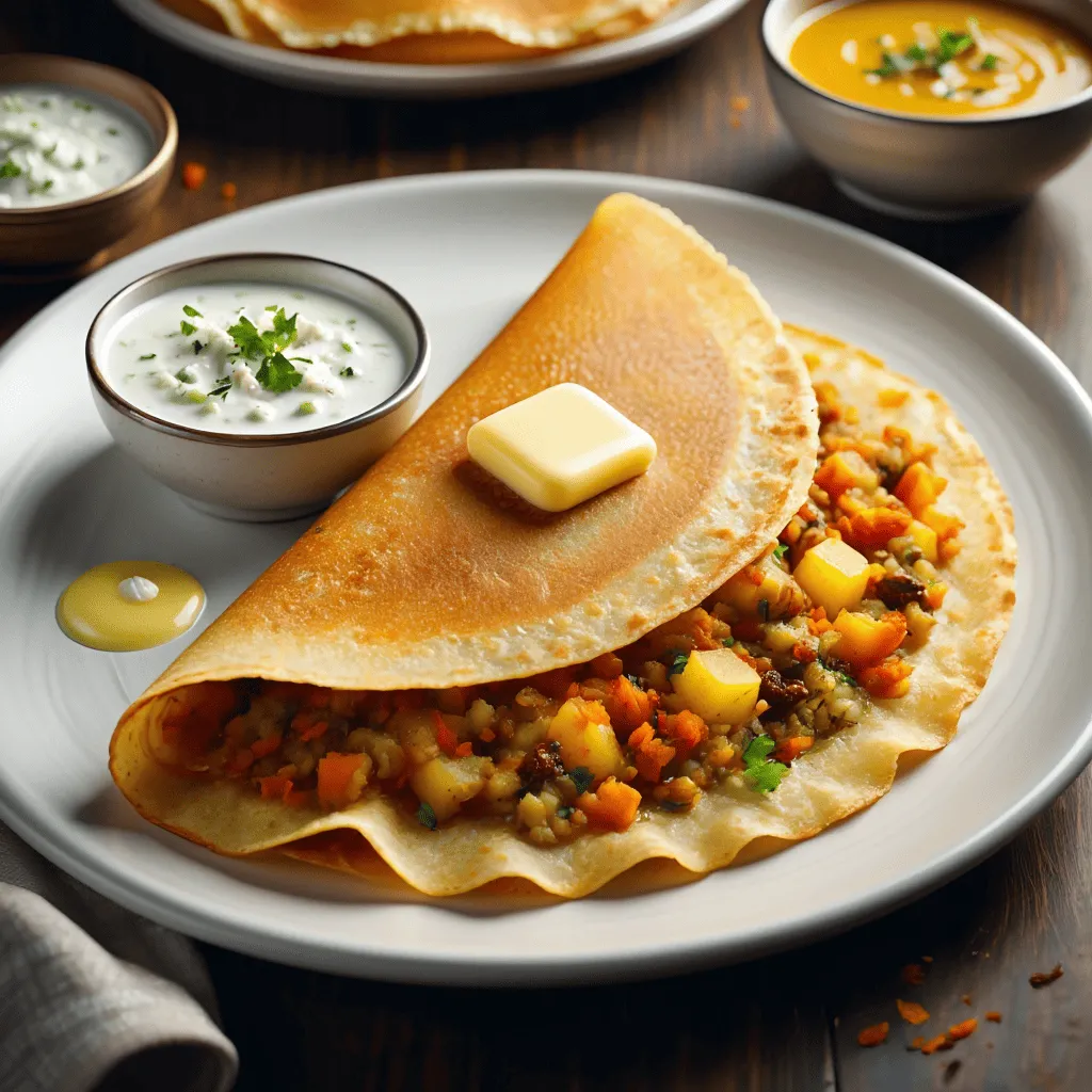 Butter Masala Dosa