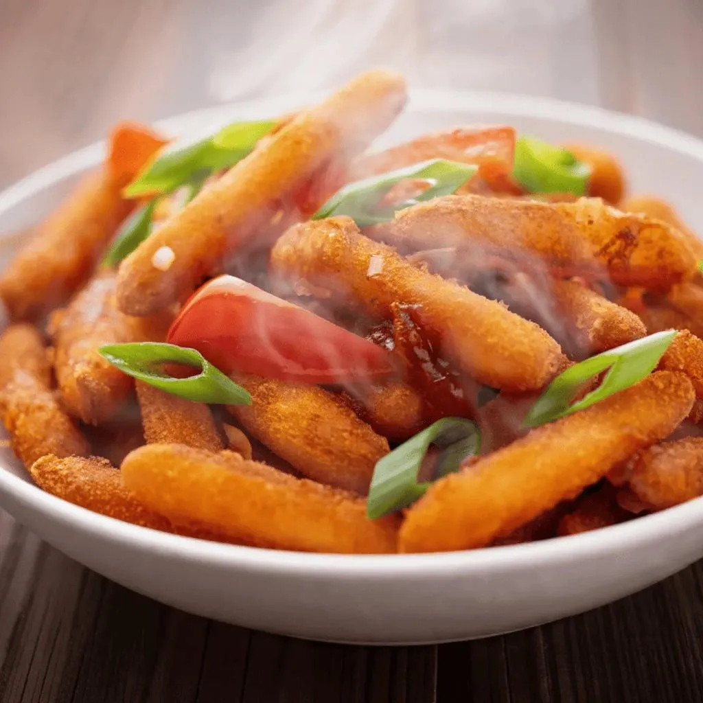 Honey Chilly Potato